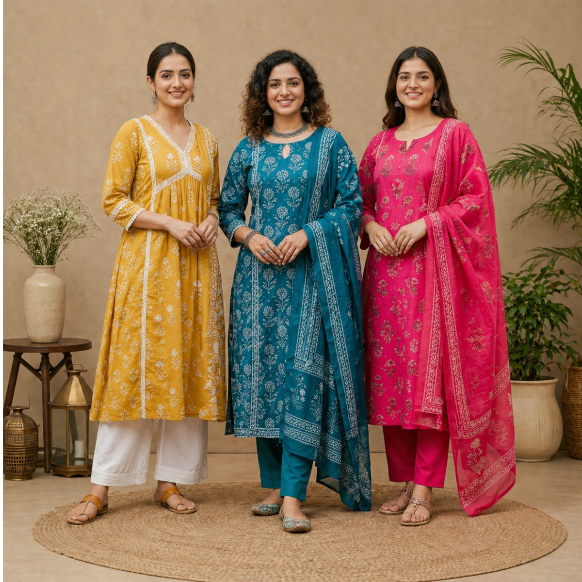 pack-of-3-cotton-elegant-ethnic-kurta-set-with-dupatta-for-women-ck-03