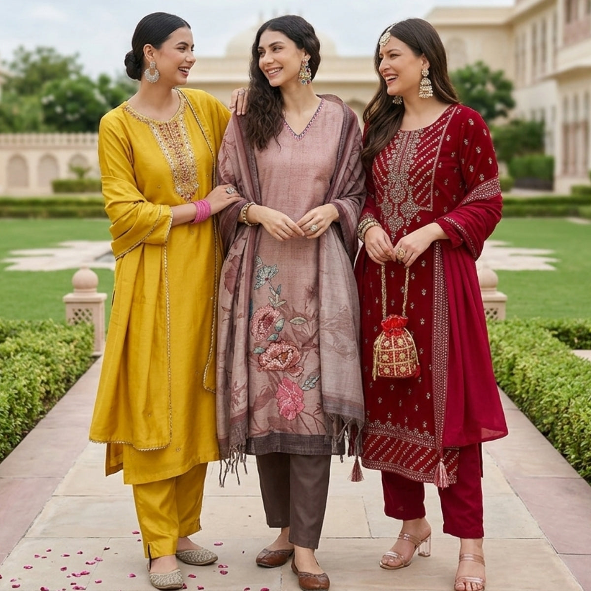 3-pack-of-printed-cotton-kurta-set-with-dupatta-vp-21-copy