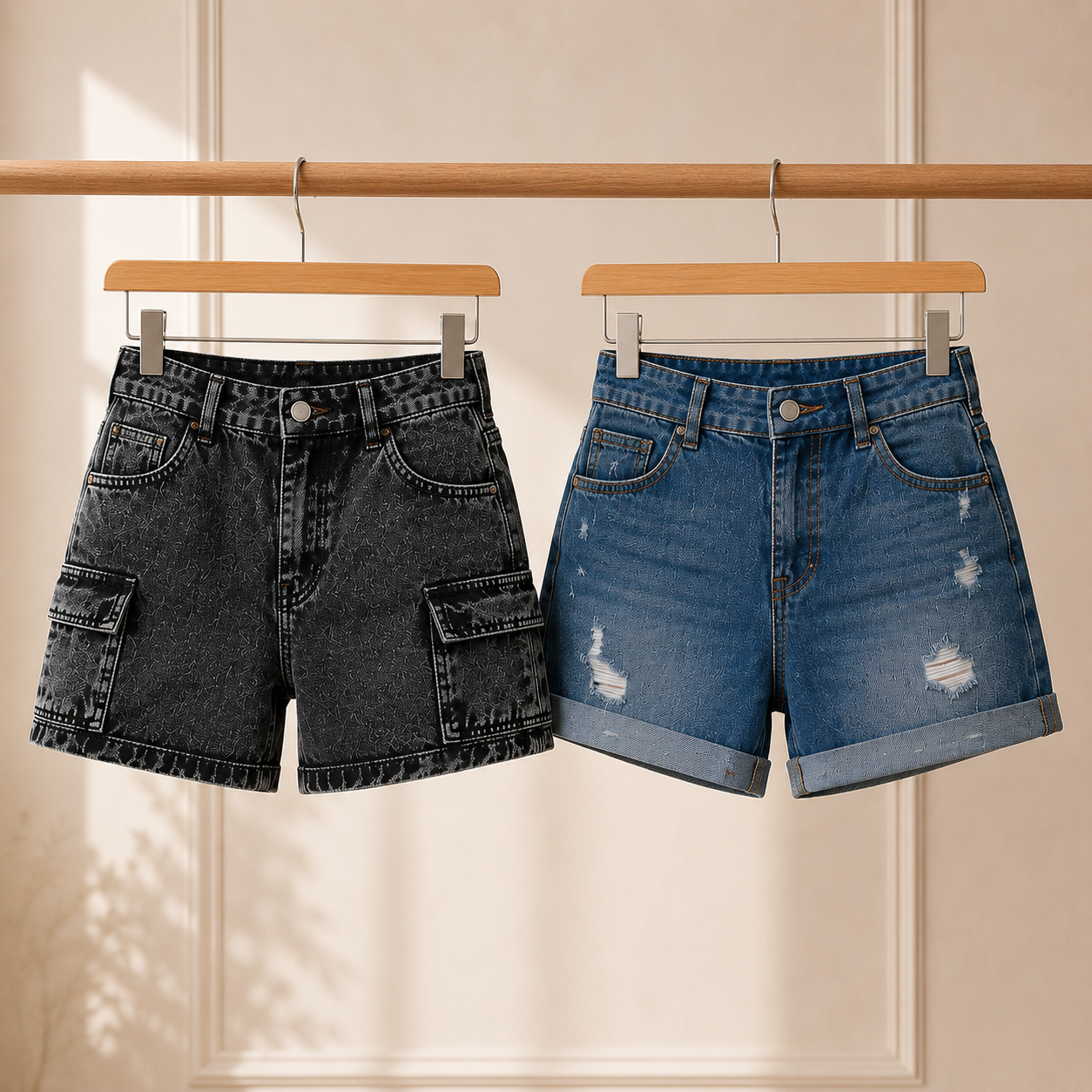 women-s-high-waist-denim-shorts-pack-of-2-casual-daily-wear-shorts-for-women-copy