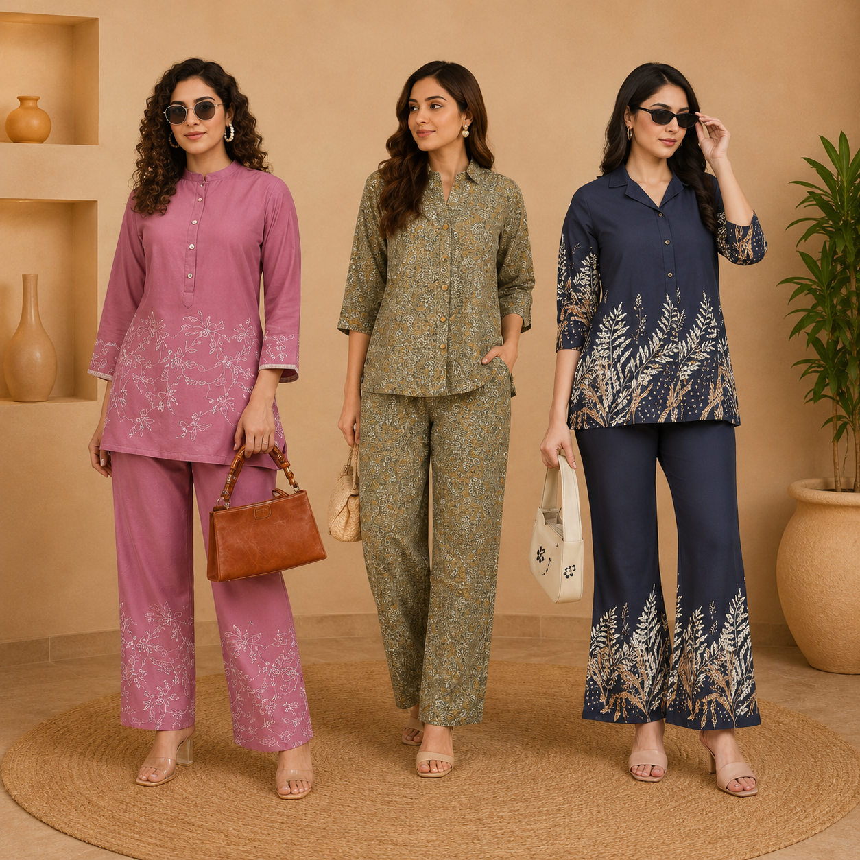 designer-women-s-co-ord-set-combo-pack-of-3-elegant-printed-lounge-casual-wear
